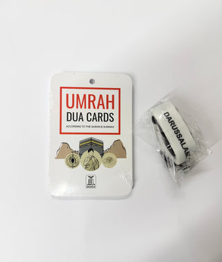 Umrah Dua Cards with QR Codes - Pligrimage Supplications Portable