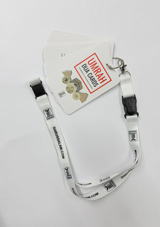 Umrah Dua Cards with QR Codes - Pligrimage Supplications Portable